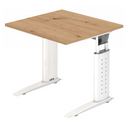 UNDA 8 W | 80x80 | Schreibtisch höhenverstellbar - buerostuhl24