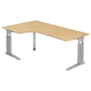 UNDA 82 S | 200x120 | Schreibtisch höhenverstellbar - buerostuhl24