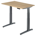 XBHM 12 GG | 120x80 | Schreibtisch elektrisch höhenverstellbar - buerostuhl24