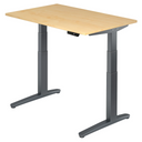 XBHM 12 GG | 120x80 | Schreibtisch elektrisch höhenverstellbar - buerostuhl24