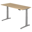XBHM 19 SS | 180x80 | Schreibtisch elektrisch höhenverstellbar - buerostuhl24