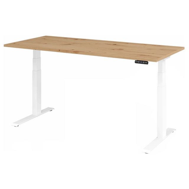 XDKB 19 W | 180x80 | Schreibtisch elektrisch höhenverstellbar - buerostuhl24