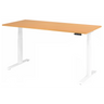 XDKB 19 W | 180x80 | Schreibtisch elektrisch höhenverstellbar - buerostuhl24