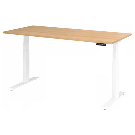 XDKB 19 W | 180x80 | Schreibtisch elektrisch höhenverstellbar - buerostuhl24