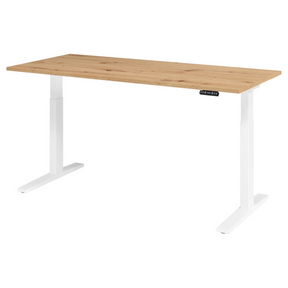 XMKA 19 W | 180x80 | Schreibtisch elektrisch höhenverstellbar - buerostuhl24