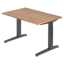 XTRA XB 12 GG | 120x80 | Schreibtisch höhenverstellbar - buerostuhl24