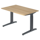 XTRA XB 12 GG | 120x80 | Schreibtisch höhenverstellbar - buerostuhl24