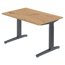 XTRA XB 12 GG | 120x80 | Schreibtisch höhenverstellbar - buerostuhl24