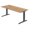XTRA XB 19 GG | 180x80 | Schreibtisch höhenverstellbar - buerostuhl24
