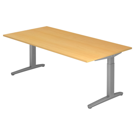 XTRA XB 2E SS | 200x100 | Schreibtisch höhenverstellbar - buerostuhl24