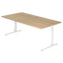 XTRA XB 2E WW | 200x100 | Schreibtisch höhenverstellbar - buerostuhl24