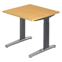 XTRA XB 8 GC | 80x80 | Schreibtisch höhenverstellbar - buerostuhl24