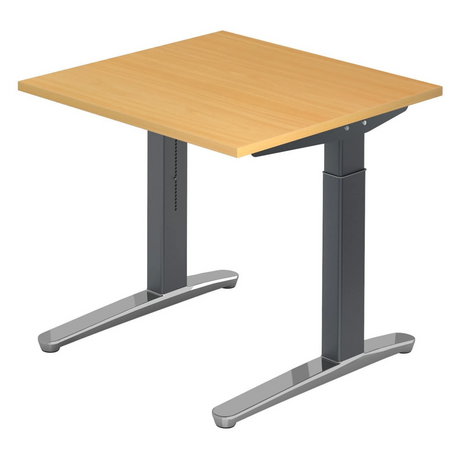 XTRA XB 8 GC | 80x80 | Schreibtisch höhenverstellbar - buerostuhl24