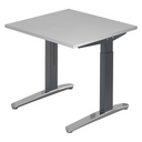 XTRA XB 8 GC | 80x80 | Schreibtisch höhenverstellbar - buerostuhl24