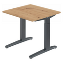 XTRA XB 8 GG | 80x80 | Schreibtisch höhenverstellbar - buerostuhl24
