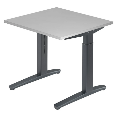 XTRA XB 8 GG | 80x80 | Schreibtisch höhenverstellbar - buerostuhl24