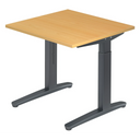 XTRA XB 8 GG | 80x80 | Schreibtisch höhenverstellbar - buerostuhl24