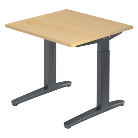 XTRA XB 8 GG | 80x80 | Schreibtisch höhenverstellbar - buerostuhl24