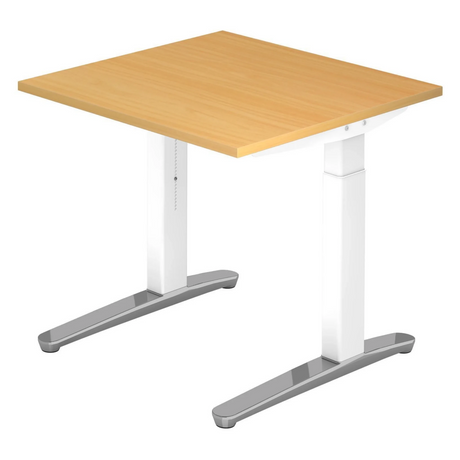 XTRA XB 8 WC | 80x80 | Schreibtisch höhenverstellbar - buerostuhl24