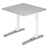 XTRA XB 8 WC | 80x80 | Schreibtisch höhenverstellbar - buerostuhl24