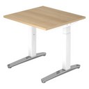 XTRA XB 8 WC | 80x80 | Schreibtisch höhenverstellbar - buerostuhl24