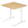 XTRA XB 8 WW | 80x80 | Schreibtisch höhenverstellbar - buerostuhl24