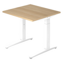 XTRA XB 8 WW | 80x80 | Schreibtisch höhenverstellbar - buerostuhl24